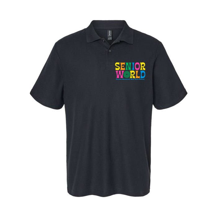 SENIOR WORLD POCONO MOUNTAIN WEST HIGH SCHOOL Softstyle Adult Sport Polo