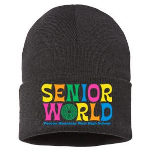 SENIOR WORLD POCONO MOUNTAIN WEST HIGH SCHOOL Sustainable Knit Beanie