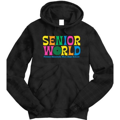 SENIOR WORLD POCONO MOUNTAIN WEST HIGH SCHOOL Tie Dye Hoodie