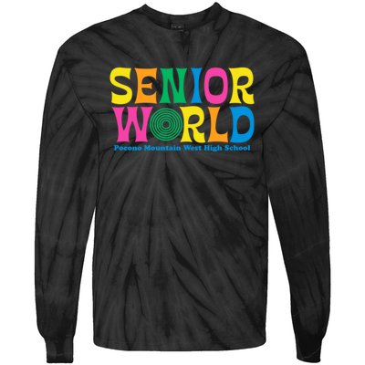 SENIOR WORLD POCONO MOUNTAIN WEST HIGH SCHOOL Tie-Dye Long Sleeve Shirt