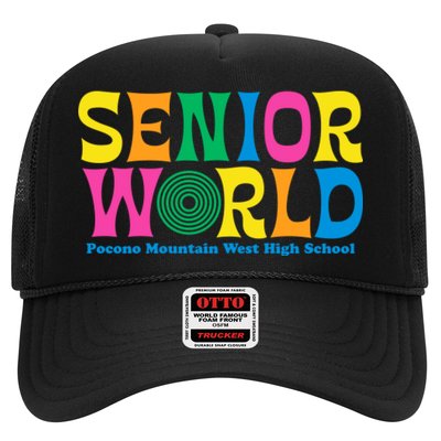 SENIOR WORLD POCONO MOUNTAIN WEST HIGH SCHOOL Trucker Hat