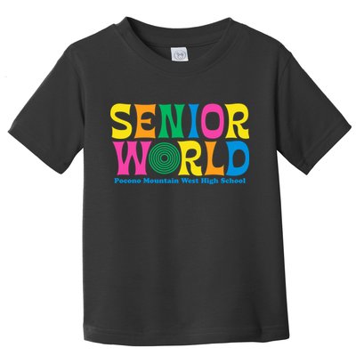 SENIOR WORLD POCONO MOUNTAIN WEST HIGH SCHOOL Toddler T-Shirt