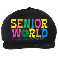 SENIOR WORLD POCONO MOUNTAIN WEST HIGH SCHOOL Wool Snapback Cap