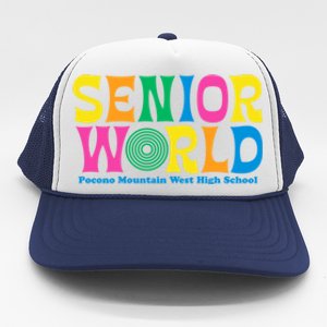 SENIOR WORLD POCONO MOUNTAIN WEST HIGH SCHOOL Trucker Hat