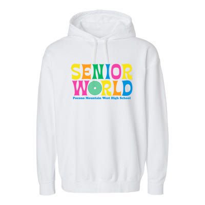 SENIOR WORLD POCONO MOUNTAIN WEST HIGH SCHOOL Garment-Dyed Fleece Hoodie