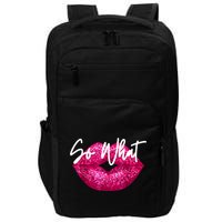 So What Pink Lips Impact Tech Backpack