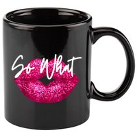 So What Pink Lips 11oz C Handle Ceramic Mug