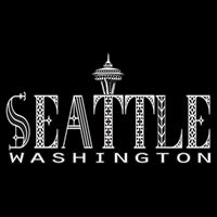 Seattle Washington Pacific Northwest Space Needle Keepsake Cool Gift Flat Bill Trucker Hat