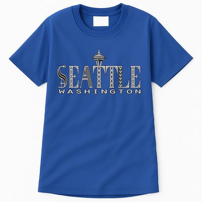 Seattle Washington Pacific Northwest Space Needle Keepsake Cool Gift Tall T-Shirt