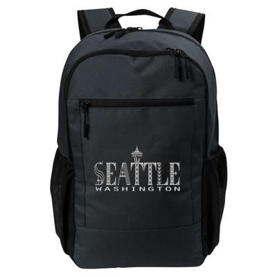 Seattle Washington Pacific Northwest Space Needle Keepsake Cool Gift Daily Commute Backpack