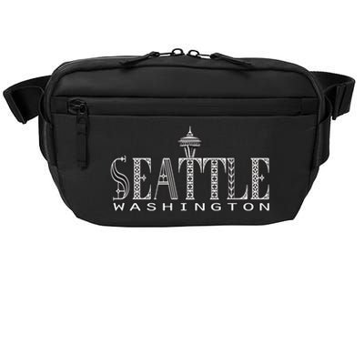 Seattle Washington Pacific Northwest Space Needle Keepsake Cool Gift Crossbody Pack