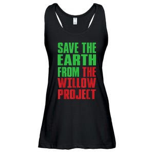 Stop Willow Project, save the earth from the Willow Project Ladies Essential Flowy Tank