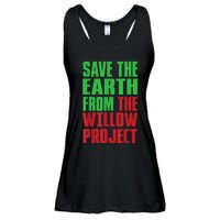 Stop Willow Project, save the earth from the Willow Project Ladies Essential Flowy Tank