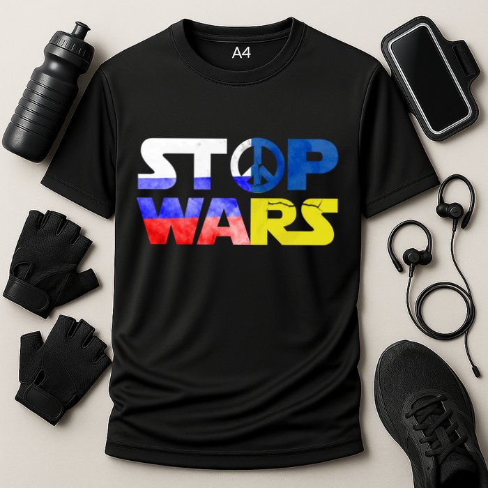 Stop Wars Peace Cooling Performance Crew T-Shirt