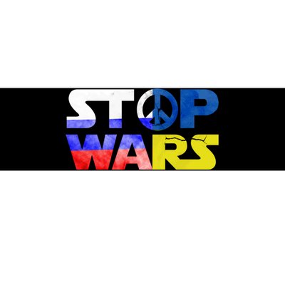 Stop Wars Peace Bumper Sticker