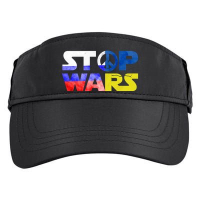 Stop Wars Peace Adult Drive Performance Visor