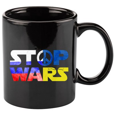 Stop Wars Peace 11oz C Handle Ceramic Mug