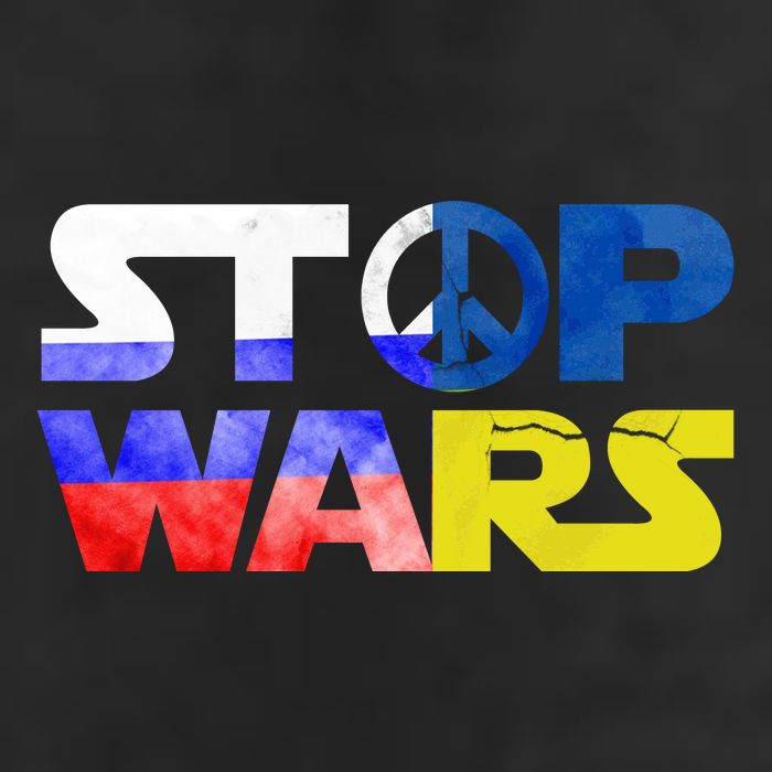 Stop Wars Peace 25L Jumbo Tote