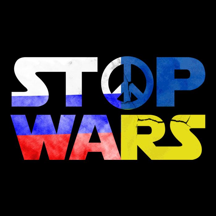 Stop Wars Peace Women's Knotted Racerback Tank