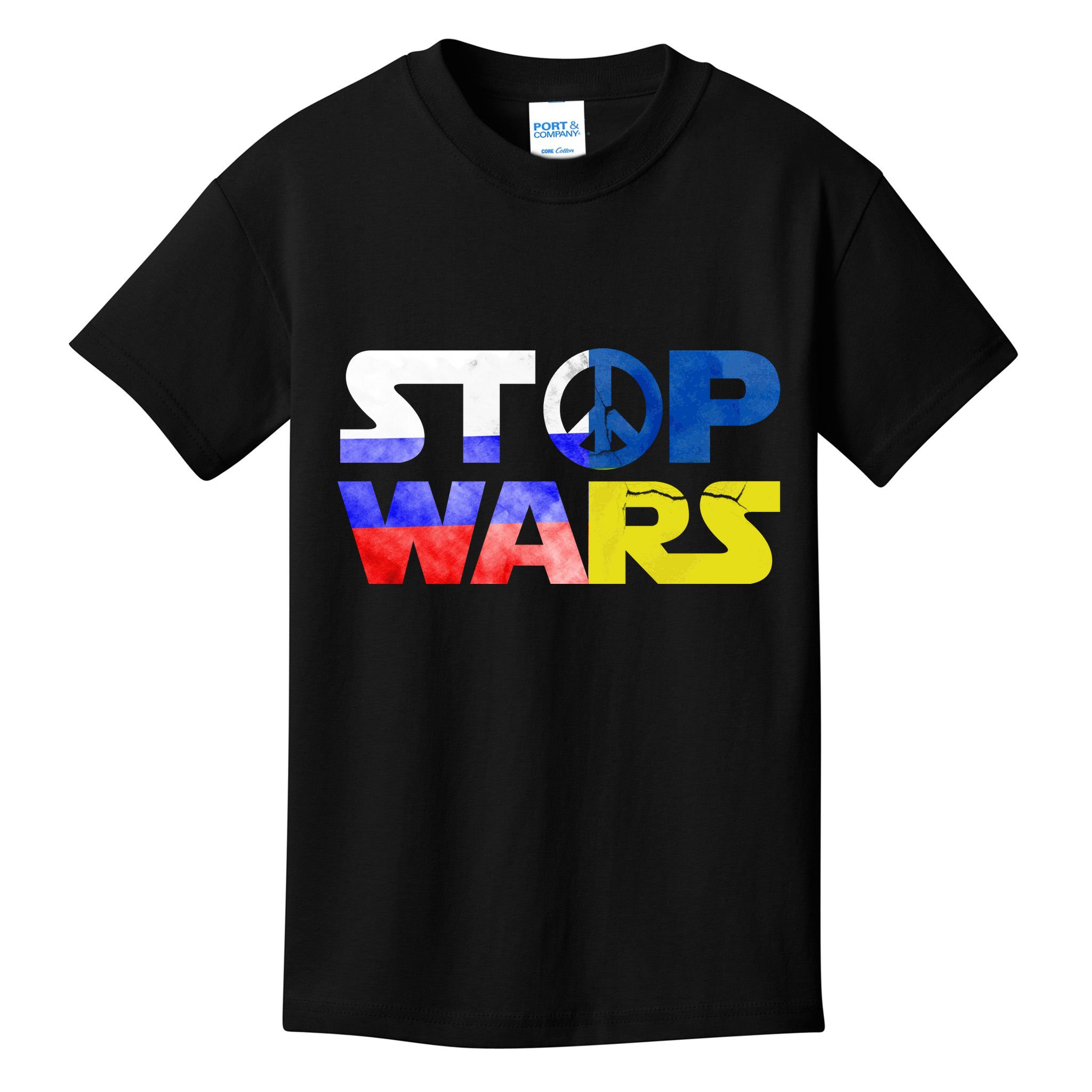 Stop Wars Peace Kids T-Shirt
