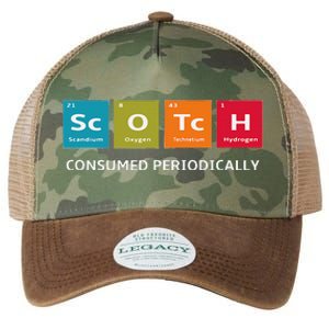 Scotch Whiskey Periodic Table Of Elements Legacy Tie Dye Trucker Hat