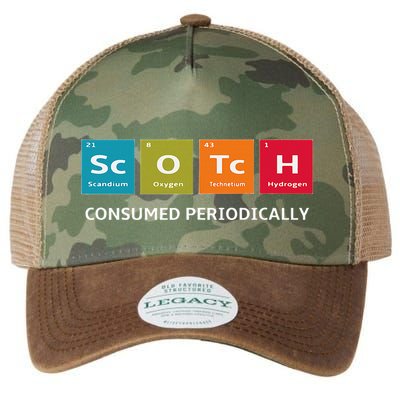Scotch Whiskey Periodic Table Of Elements Legacy Tie Dye Trucker Hat