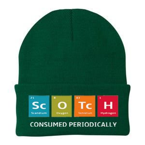 Scotch Whiskey Periodic Table Of Elements Knit Cap Winter Beanie