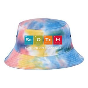 Scotch Whiskey Periodic Table Of Elements Tie Dye Newport Bucket Hat