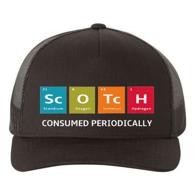 Scotch Whiskey Periodic Table Of Elements Yupoong Adult 5-Panel Trucker Hat