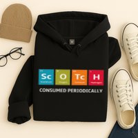 Scotch Whiskey Periodic Table Of Elements Hoodie
