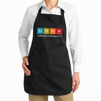 Scotch Whiskey Periodic Table Of Elements Apron