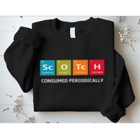 Scotch Whiskey Periodic Table Of Elements Sweatshirt