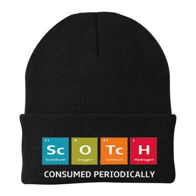 Scotch Whiskey Periodic Table Of Elements Beanie