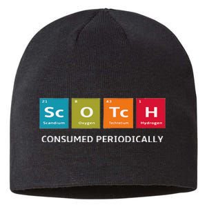 Scotch Whiskey Periodic Table Of Elements Sustainable Beanie