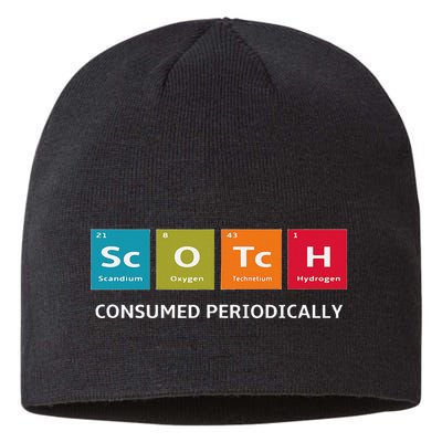 Scotch Whiskey Periodic Table Of Elements Sustainable Beanie