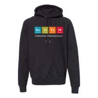 Scotch Whiskey Periodic Table Of Elements Premium Hoodie