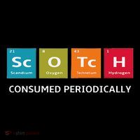 Scotch Whiskey Periodic Table Of Elements Mesh Reversible Basketball Jersey Tank