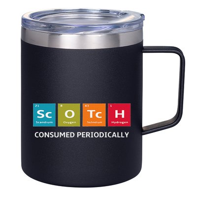 Scotch Whiskey Periodic Table Of Elements 12oz Stainless Steel Coffee Mug