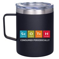 Scotch Whiskey Periodic Table Of Elements 12oz Stainless Steel Coffee Mug
