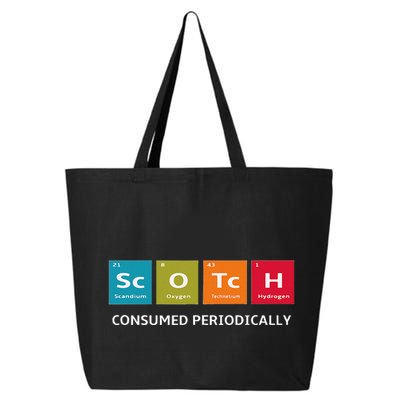 Scotch Whiskey Periodic Table Of Elements 25L Jumbo Tote