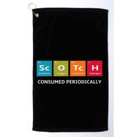 Scotch Whiskey Periodic Table Of Elements Golf Towel