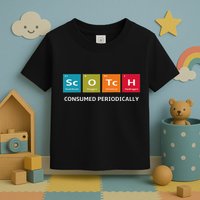 Scotch Whiskey Periodic Table Of Elements Toddler T-Shirt