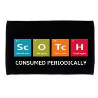 Scotch Whiskey Periodic Table Of Elements Microfiber Hand Towel