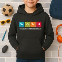 Scotch Whiskey Periodic Table Of Elements Kids Hoodie