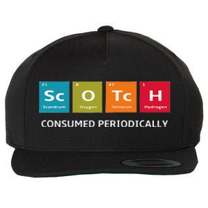 Scotch Whiskey Periodic Table Of Elements Wool Snapback Cap