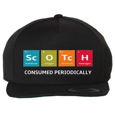 Scotch Whiskey Periodic Table Of Elements Wool Snapback Cap