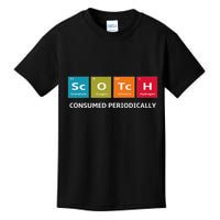 Scotch Whiskey Periodic Table Of Elements Kids T-Shirt