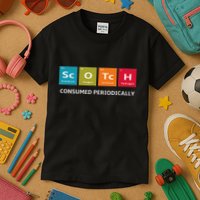 Scotch Whiskey Periodic Table Of Elements Kids T-Shirt