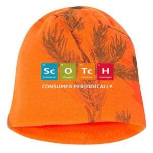 Scotch Whiskey Periodic Table Of Elements Kati - Camo Knit Beanie