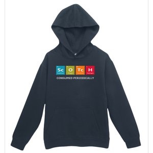 Scotch Whiskey Periodic Table Of Elements Urban Pullover Hoodie